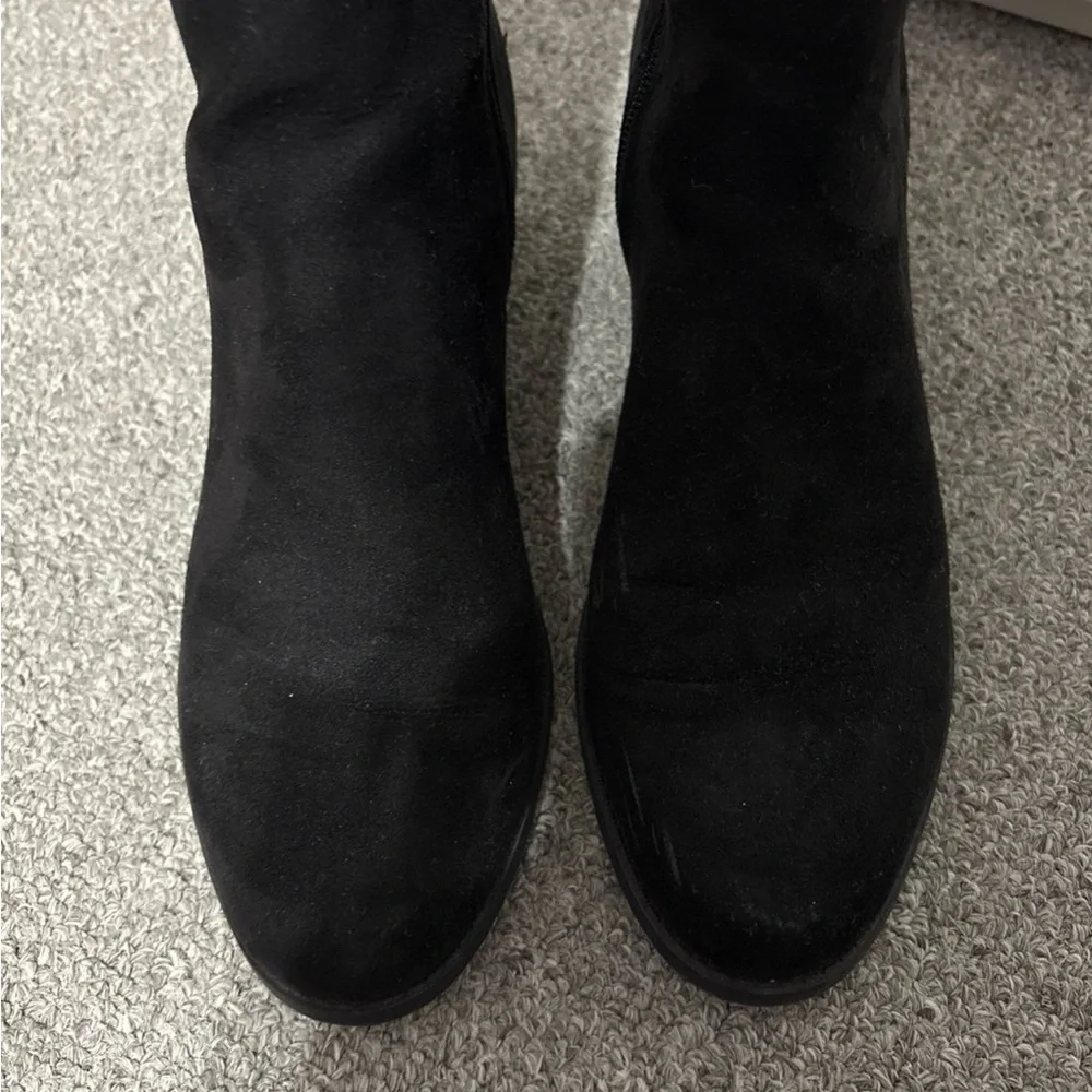 Unisa Black Knee High Boots
